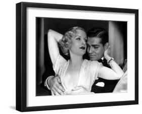 No Man of Her Own, Carole Lombard, Clark Gable, 1932-null-Framed Photo