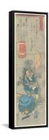 No Matter What You Do Someone Will Hear and Talk, C. 1842-Utagawa Kuniyoshi-Framed Stretched Canvas