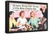 No More Bitchy Pills For You Little Miss Crabby Ass Funny Poster-null-Framed Poster