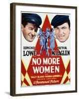 No More Women - Movie Poster Reproduction-null-Framed Photo