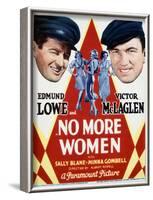 No More Women - Movie Poster Reproduction-null-Framed Photo