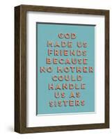 No Mother-null-Framed Art Print