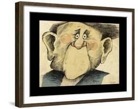 No Mouth Guy-Tim Nyberg-Framed Giclee Print