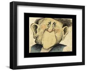 No Mouth Guy-Tim Nyberg-Framed Giclee Print