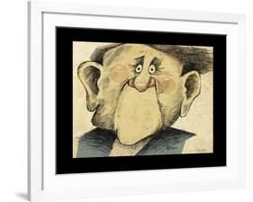 No Mouth Guy-Tim Nyberg-Framed Giclee Print