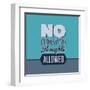 No Negative Thoughts Allowed 1-Lorand Okos-Framed Art Print