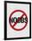 No Noobs Video Game Print Poster-null-Framed Poster