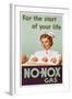 No-Nox Gas Poster-null-Framed Giclee Print