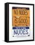 No Nudes-Gregory Constantine-Framed Stretched Canvas