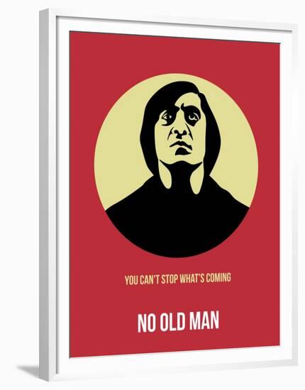 No Old Man Poster 1-Anna Malkin-Framed Art Print