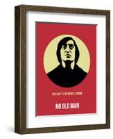 No Old Man Poster 1-Anna Malkin-Framed Art Print