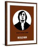 No Old Man Poster 2-Anna Malkin-Framed Art Print