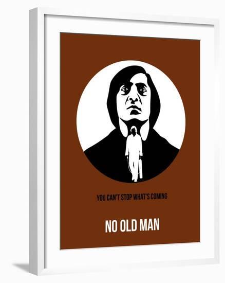 No Old Man Poster 2-Anna Malkin-Framed Art Print