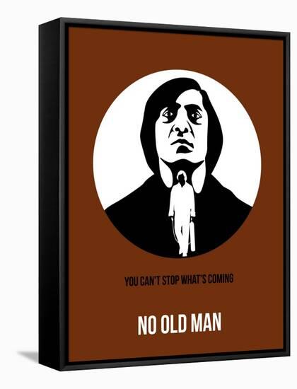 No Old Man Poster 2-Anna Malkin-Framed Stretched Canvas