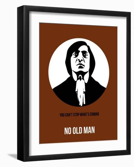 No Old Man Poster 2-Anna Malkin-Framed Art Print