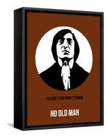 No Old Man Poster 2-Anna Malkin-Framed Stretched Canvas