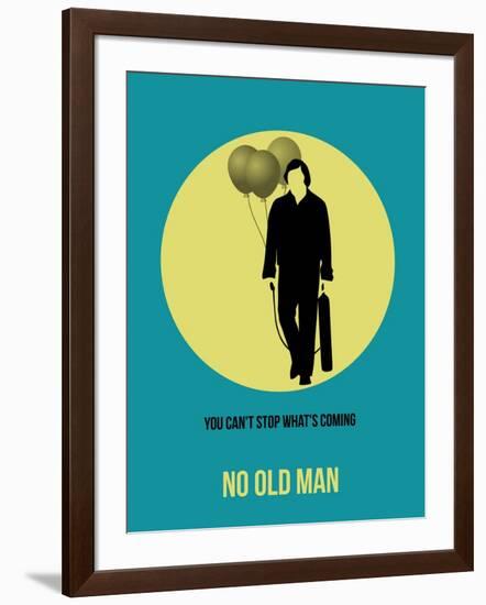 No Old Man Poster 3-Anna Malkin-Framed Art Print