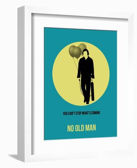 No Old Man Poster 3-Anna Malkin-Framed Art Print