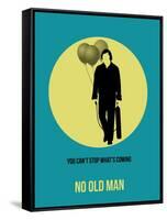 No Old Man Poster 3-Anna Malkin-Framed Stretched Canvas