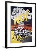 No, Pacifist Poster, Italy-null-Framed Giclee Print