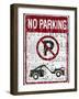 No Parking-Design Turnpike-Framed Giclee Print