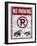 No Parking-Design Turnpike-Framed Giclee Print