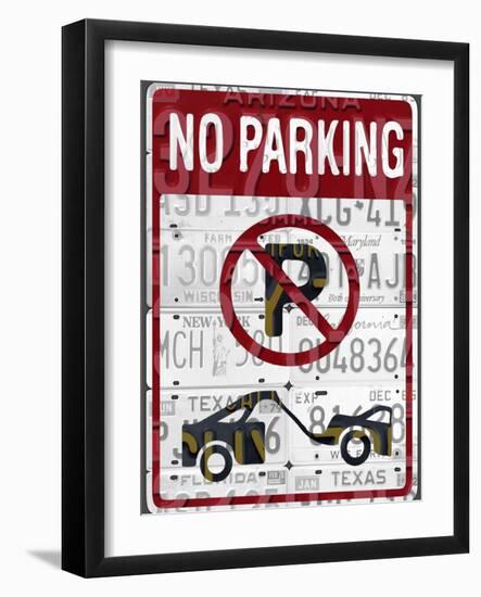 No Parking-Design Turnpike-Framed Giclee Print