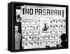 No Pasaran Postcards, Madrid; Spanish Civil War, 1936-null-Framed Stretched Canvas