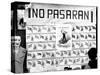 No Pasaran Postcards, Madrid; Spanish Civil War, 1936-null-Stretched Canvas