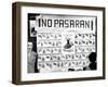 No Pasaran Postcards, Madrid; Spanish Civil War, 1936-null-Framed Art Print