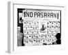 No Pasaran Postcards, Madrid; Spanish Civil War, 1936-null-Framed Art Print