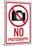 No Photography Sign Poster-null-Mounted Poster