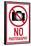 No Photography Sign Poster-null-Framed Poster