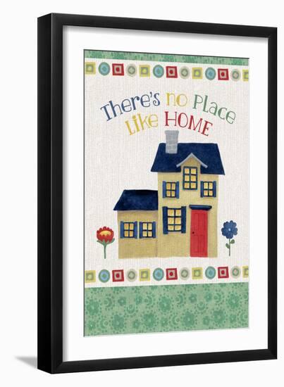 No Place Like Home v2-Beth Grove-Framed Art Print