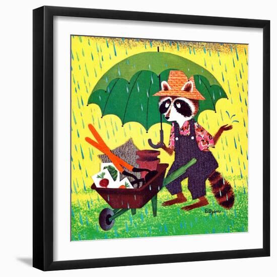 No Planting Today - Jack & Jill-Allan Eitzen-Framed Giclee Print