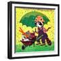 No Planting Today - Jack & Jill-Allan Eitzen-Framed Giclee Print