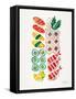 No Platter Sushi-Cat Coquillette-Framed Stretched Canvas