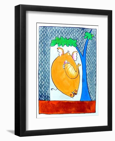 No Rain, No Rain!-Maylee Christie-Framed Giclee Print