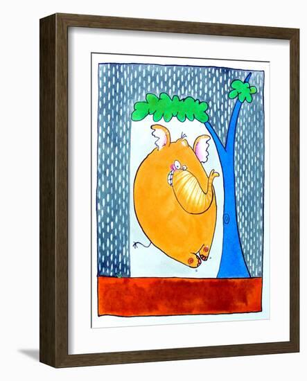 No Rain, No Rain!-Maylee Christie-Framed Giclee Print