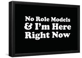 No Role Models-null-Framed Poster