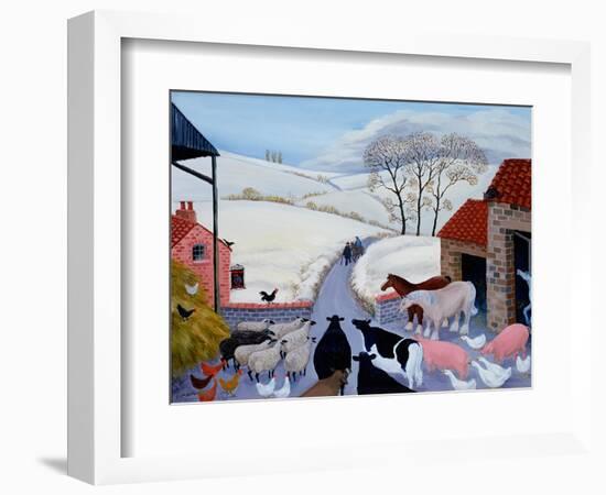 No Room at the Inn-Margaret Loxton-Framed Premium Giclee Print