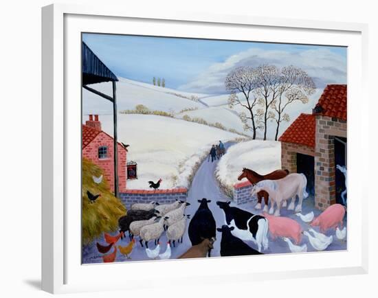 No Room at the Inn-Margaret Loxton-Framed Giclee Print