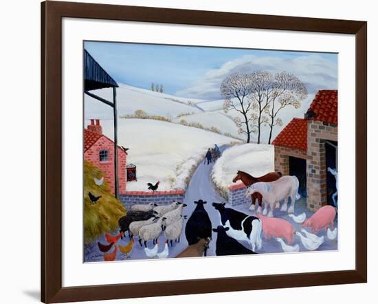 No Room at the Inn-Margaret Loxton-Framed Giclee Print