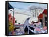 No Room at the Inn-Margaret Loxton-Framed Stretched Canvas