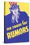 No Room for Rumors-null-Stretched Canvas