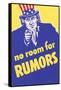 No Room for Rumors-null-Framed Stretched Canvas