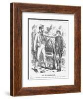 No Rough-Ianism, 1866-John Tenniel-Framed Giclee Print