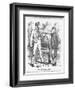 No Rough-Ianism, 1866-John Tenniel-Framed Giclee Print