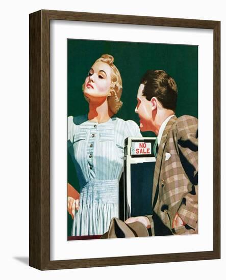 "'No Sale',"May 6, 1939-John Hyde Phillips-Framed Giclee Print