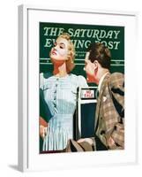 "'No Sale'," Saturday Evening Post Cover, May 6, 1939-John Hyde Phillips-Framed Giclee Print